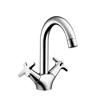 Afbeelding van hansgrohe MySport 71122000 wastafelarmatuur chroom