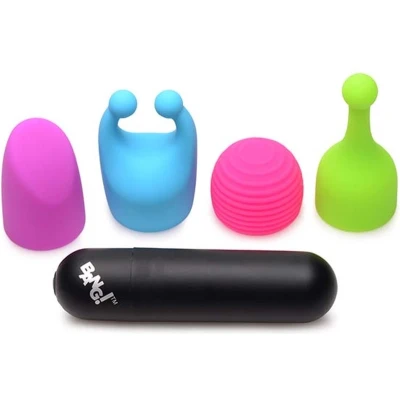 Afbeelding van Rechargeable Bullet with 4 Attachments
