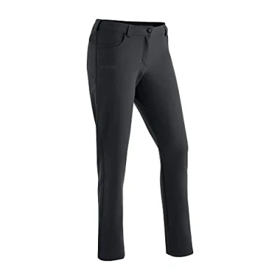 Afbeelding van Maier Sports Dames outdoorbroek Charlotte, met fleece gevoerde winterwandelbroek, ademende functionele broek