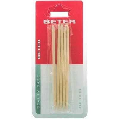 Afbeelding van Beter ORANGE STICKS cuticle pusher 115 cm 5 pz