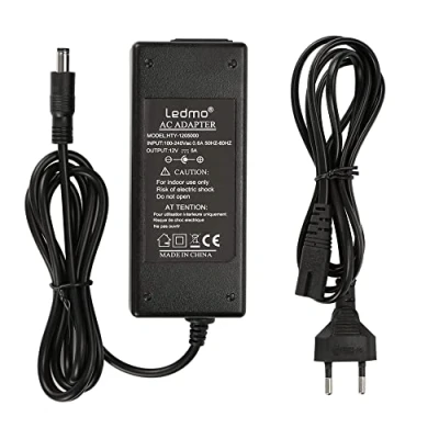 Afbeelding van LED strip, transformator, ingangsspanning: AC 100 240 V, 5 A, 12 voeding adapter A Max, 60 W, EU stekker