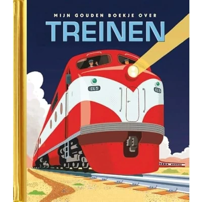 Afbeelding van Uitgeverij rubinstein mijn gouden boekje over treinen