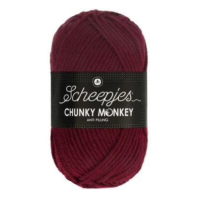 Afbeelding van Scheepjes Chunky Monkey 100g 1035 Maroon Rood