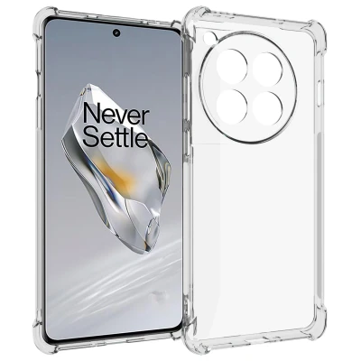 Afbeelding van OnePlus 12 Hoesje Siliconen en TPU (zacht) iMoshion Backcover/Softcase Transparant Telefoonhoesje