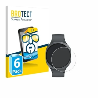 Afbeelding van BROTECT Screenprotector voor Samsung Galaxy Watch 8 (40 mm) Folie Beschermfolie transparant (6 Stuks)