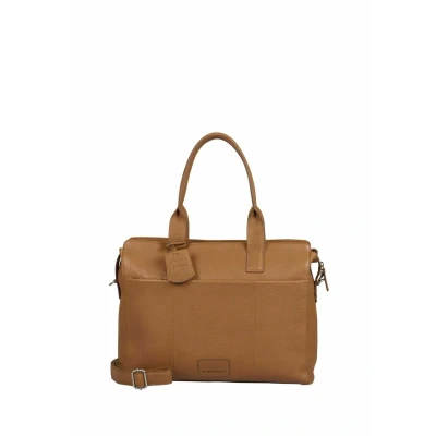 Afbeelding van Burkely Laptoptas, Dames, Maat: One Size, Cognac