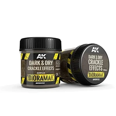 Afbeelding van Dark &amp; Dry Crackle Effects Diorama Series 100ml AK8032