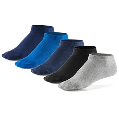 Afbeelding van 5 paar Sneaker Sokken Mat &amp; Vic&#039;s, Katoen klassiek, OEKO TEX Standaard 100, comfortabel, klimaat regulerend
