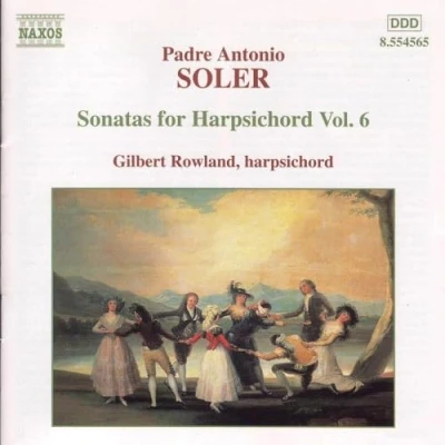 Afbeelding van Gilbert Rowland Harpsichord Sonatas 6 (CD)