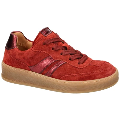 Afbeelding van Gabor Dames rood donker sneakers maat 40