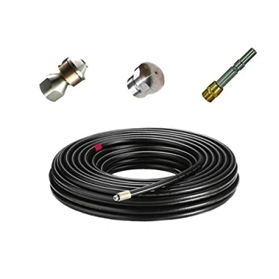 Afbeelding van 8 meter slangset voor buisreiniging (4 delig) Nilfisk, Alto, Nilfisk WAP M&amp;M Smartek