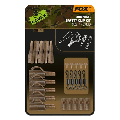Afbeelding van Fox Edges Running Safety Clip Kit (x5) Camo Size 7