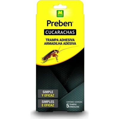 Afbeelding van Insecticide Massó Sticker Kakkerlakken 5 Stuks Val
