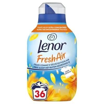 Afbeelding van Lenor Fresh Air Wasverzachter Stralende zon 6 x 36 Wasbeurten