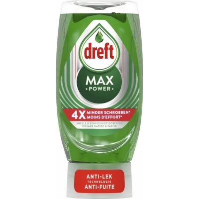 Afbeelding van 8x Dreft Afwasmiddel Max Power Original 370ml