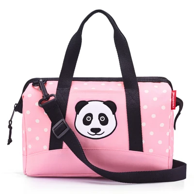 Afbeelding van reisenthel ® allround er XS kinderen panda stippen roze