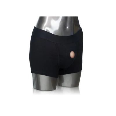 Afbeelding van CalExotics Boxer Brief Harness Strap On Zwart XL/XXL