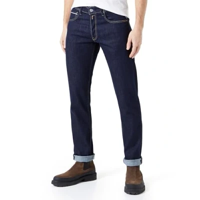 Afbeelding van Replay Groover Straight leg jeans, Heren, Maat: 31x32, Rinsed