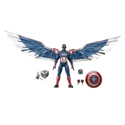Afbeelding van Hasbro Marvel Legends Series Captain America Brave actiefiguur, geïnspireerd op America, 15,2 cm