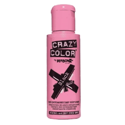 Afbeelding van Crazy Color 100ml Black