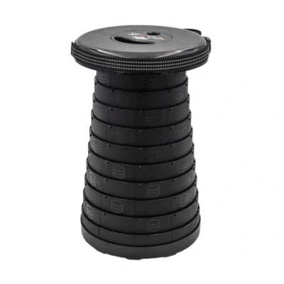 Afbeelding van WEDO SITTOGO®NXT Telescoopkruk, campingkruk, TÜV &amp; GS getest, verbeterde tweede generatie, gewicht 1,27 kg, draagkracht 150 kleur zwart
