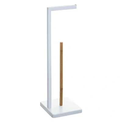 Afbeelding van 5Five Staande Toiletrolhouder Met Reservoir Wit 64,5 cm
