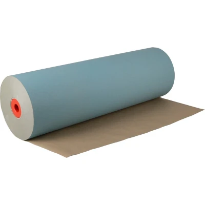 Afbeelding van Kraftpapier op rol 59 cm x 400 meter 50 gram/m2 lichtblauw