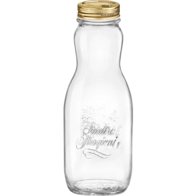 Afbeelding van Fles Bormioli Rocco Quattro Stagioni Transparant Glas 1 L (6 Stuks)