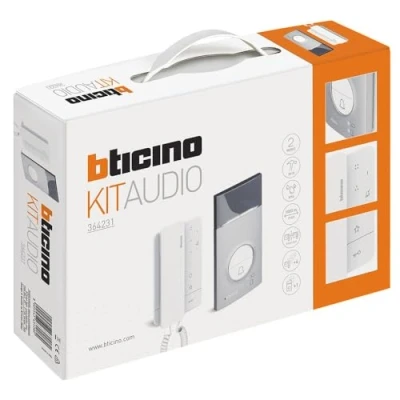 Afbeelding van Legrand deurcommunicatie audiokit met 1 drukknop linea 3000 classe100a16m bt364231