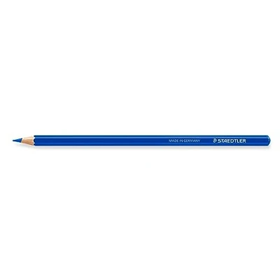 Afbeelding van STAEDTLER Journey 146C 33 Design Kleurpotloden, kobaltblauw, hoog gepigmenteerd, zachte vulling, hout uit PEFC gecertificeerde bossen, klassieke zeskantige vorm, 6 kleurpotloden in vouwdoos