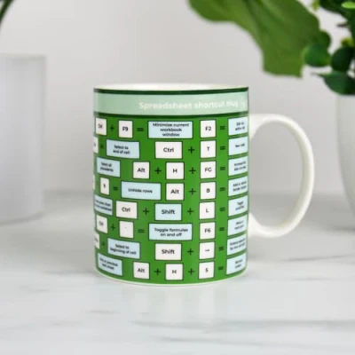 Afbeelding van Gift Republic Spreadsheet Snelkoppeling Mok