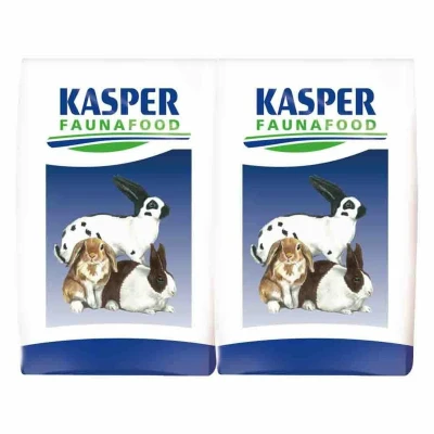 Afbeelding van 2x Kasper Faunafood Konijnenkorrel Hobby 20 kg