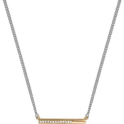 Afbeelding van Esprit ESNL00731342 Even collier Zilver geelgoudverguld en goudkleurig