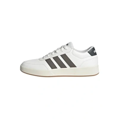 Afbeelding van adidas Heren BREAKNET 3.0 SHOES, core white/earth strata/grey six, 49 1/3 EU