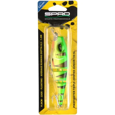 Afbeelding van Spro PikeFighter Triple Jointed Plug 11cm UV Bluefish