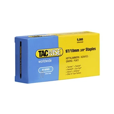 Afbeelding van Tacwise 0302 nietjes verzinkt (97/10 mm, 5.000 stuks per verpakking)