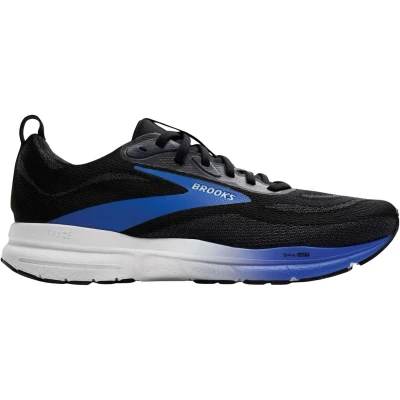 Afbeelding van Brooks Trace 4 Hardloopschoenen voor op de weg, Heren, Maat: 45, Black white Textiel