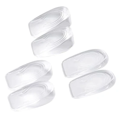 Afbeelding van SUPVOX 3 paar hoogte verhogen binnenzool siliconen hiel kussen gel pads (1cm+2cm+3cm)