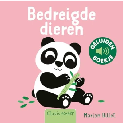 Afbeelding van Uitgeverij clavis geluidenboek bedreigde dieren