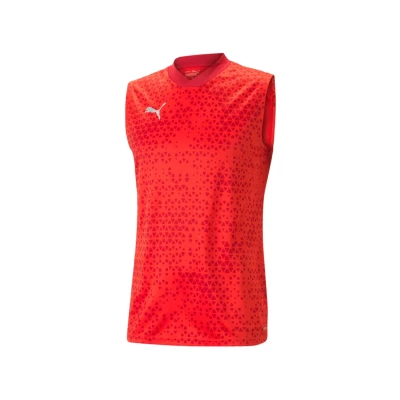 Afbeelding van Puma Teamcup Training Top, Heren, Maat: XL, Rot