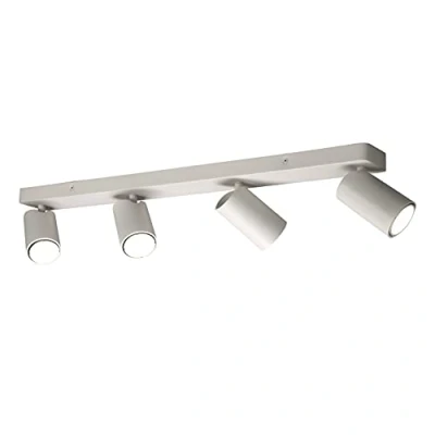 Afbeelding van Inspired Lighting Fusion Linear 4 Light Spotlight GU10, mat wit