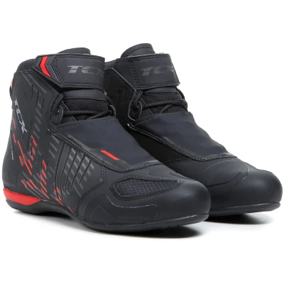 Afbeelding van TCX R04D WP, motorboot voor heren, zwart/rood, 46 EU