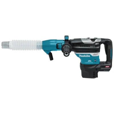 Afbeelding van Makita HR005GZ04 40 V Max Combihamer zonder accu&#039;s en lader, met stofafzuiging aws zender, in koffer
