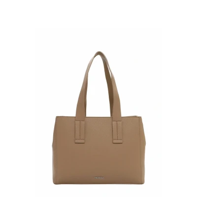 Afbeelding van Emily &amp; Noah Heidemarie Handtas, Dames, Maat: One Size, Taupe