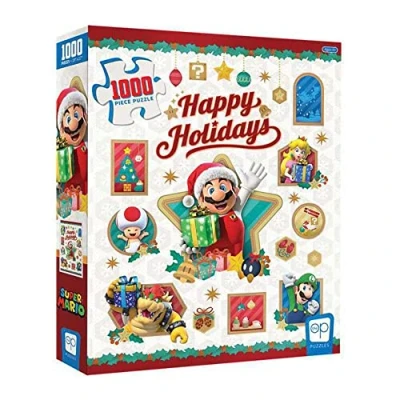 Afbeelding van Super Mario Happy Holidays Puzzle (1000pcs)