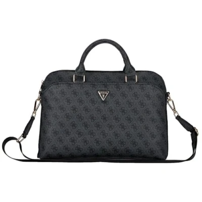 Afbeelding van CG MOBILE onder licentie Guess laptoptas 4G Zipper Pocket Triangle Logo 15&quot; (zwart), zwart