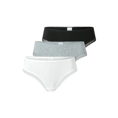 Afbeelding van Schiesser 3P Modern Cheeky String Versch. kleure katoen 38 Dames