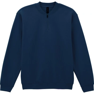 Afbeelding van Gildan 1/4 zip fleece sweater GISF008 Navy