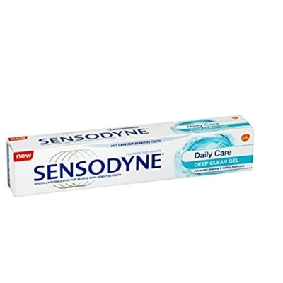 Afbeelding van 6 x SENSODYNE Daily Care Tandpasta Deep Clean Gel 24/7 Verzorging voor gevoelige tanden 75 ml