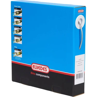 Afbeelding van Elvedes Schakel buitenkabel met voering 30 meter / ø5,0mm zilver (30 in doos)